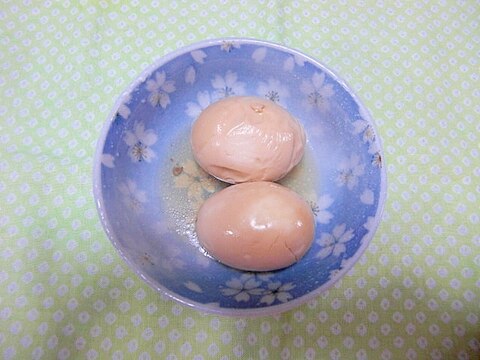 牛すじだしde煮玉子